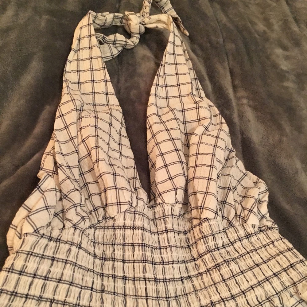 Halter Open Back Jumpsuit